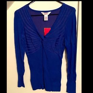 Candie’s Dressy Long Sleeve•Large•NWT